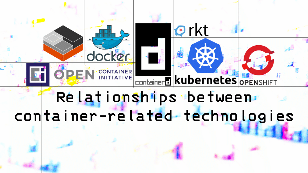Relationships between container-related technologies